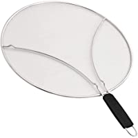 Dušial Splatter Screens for Frying Pan Shields Grease and Oil Splashes Fine Mesh Guard Protects Stove Tops from Cooking…